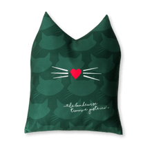 Charger l'image dans la galerie, Coussin vert pour chat